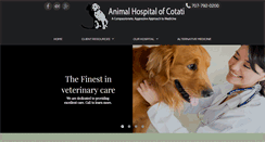 Desktop Screenshot of animalhospitalofcotati.com